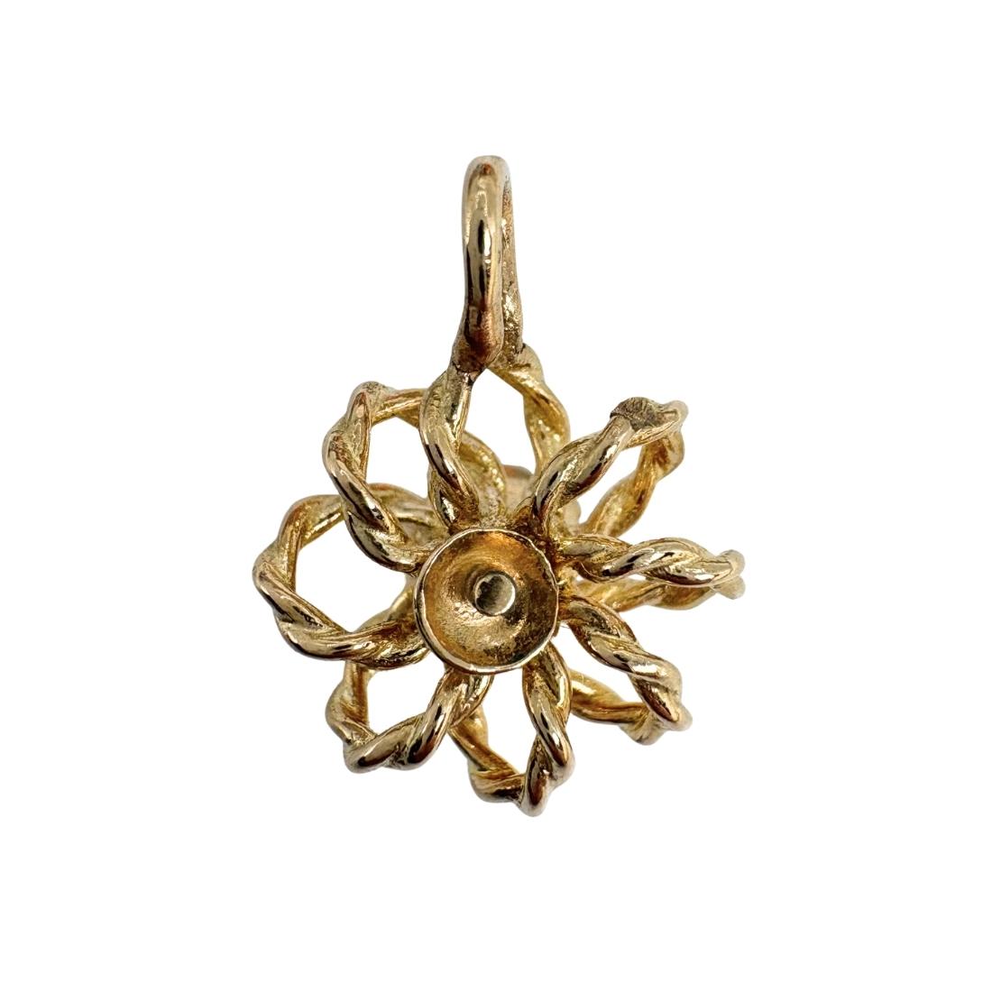 Vintage Opal 14k Yellow Gold Charm