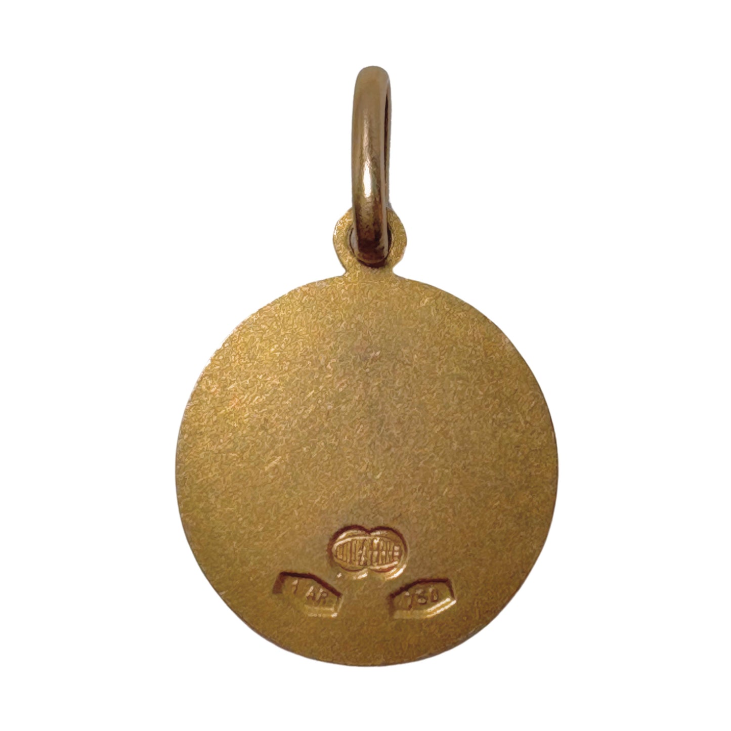 Mid-Century Italian 18k Yellow Cancer Zodiac Pendant