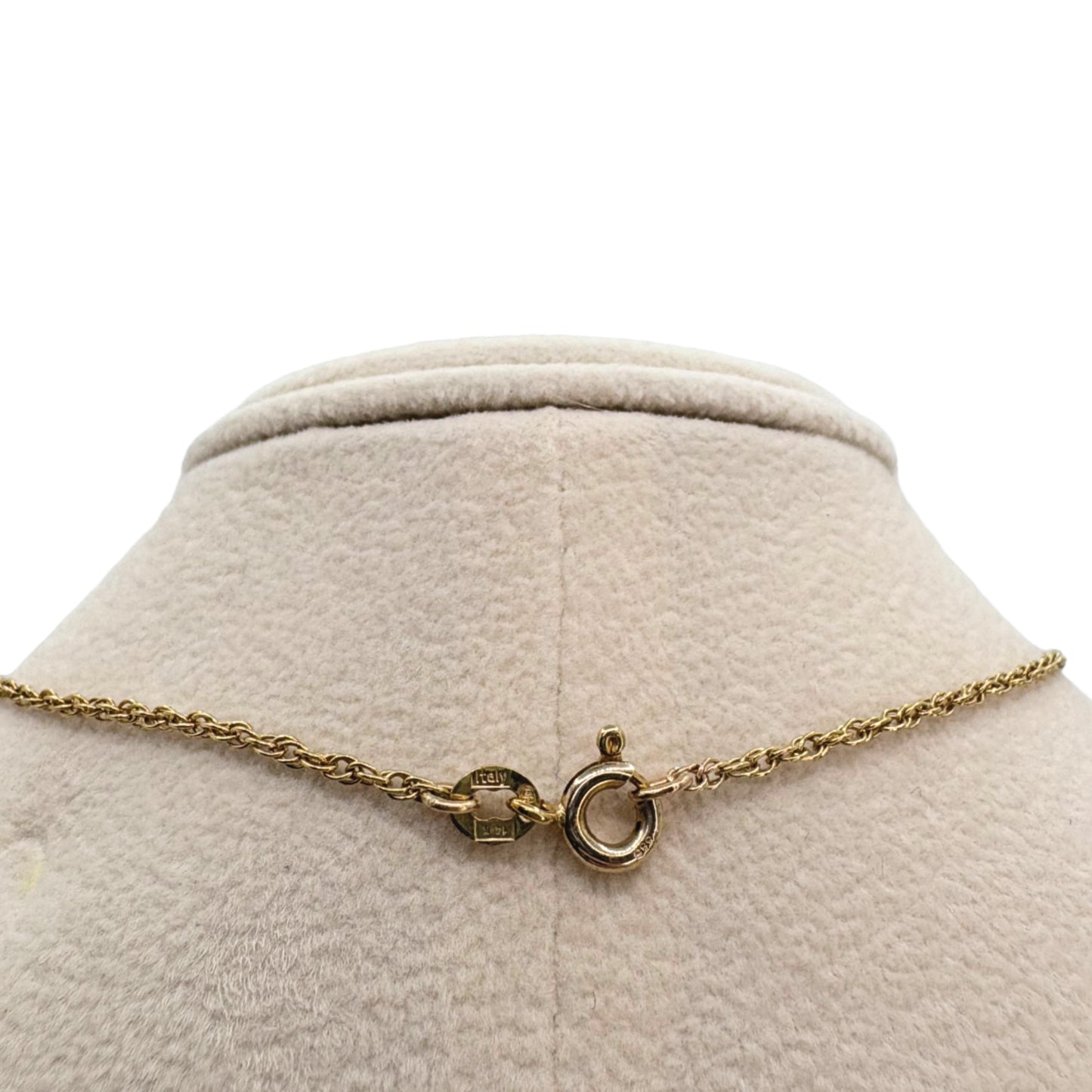 Antique Diamond 14k Yellow Gold Buttercup Pendant Necklace