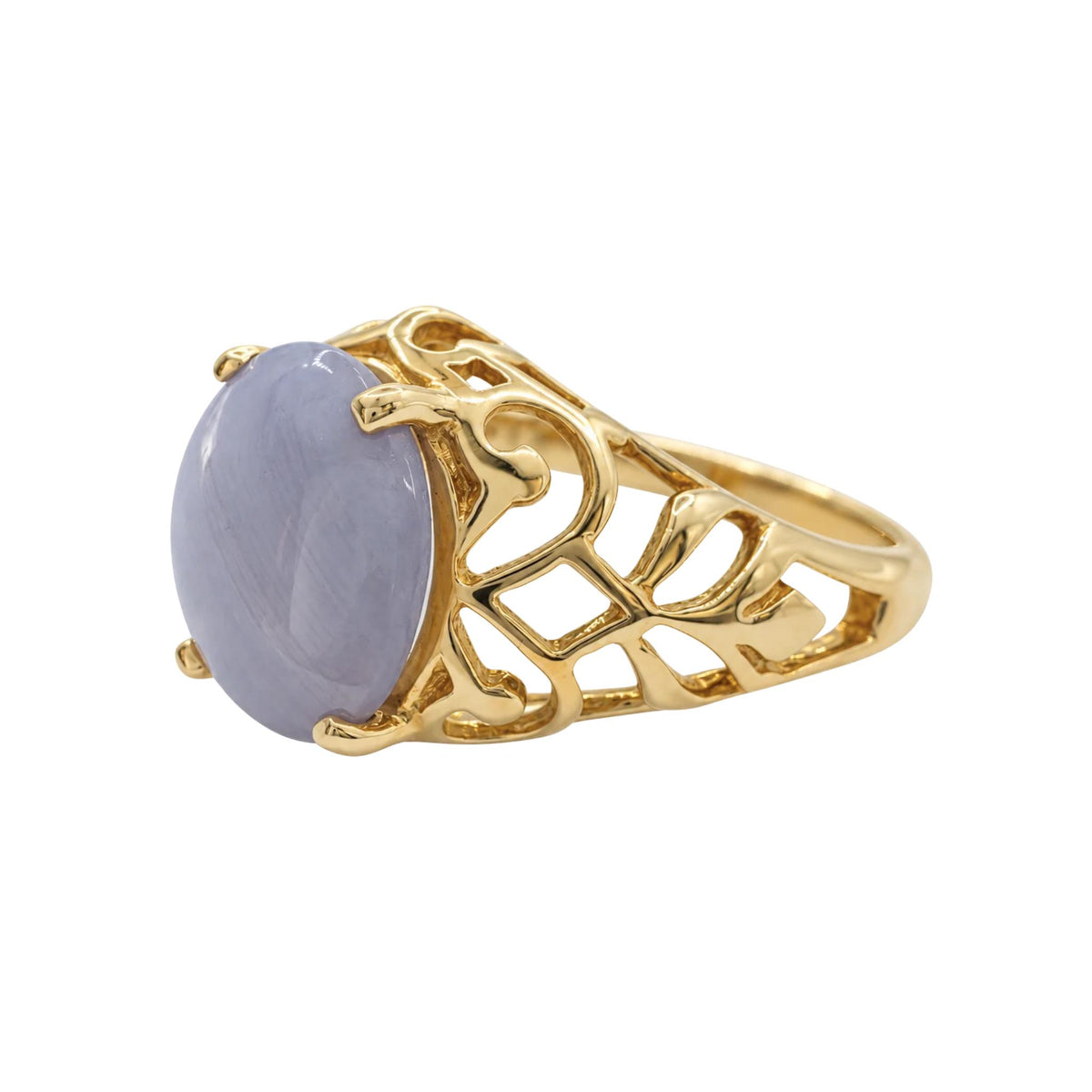 Vintage Star Sapphire 14k Yellow Gold Ring