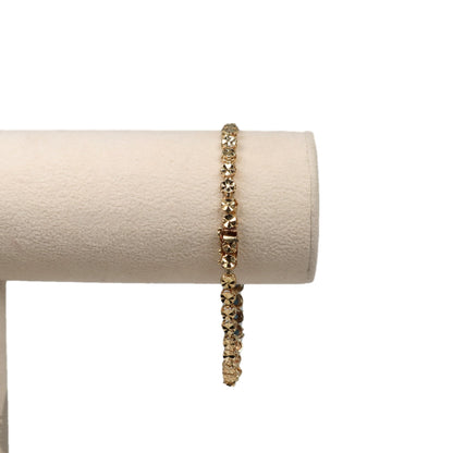 Vintage Sapphire 14k Yellow Gold Bracelet