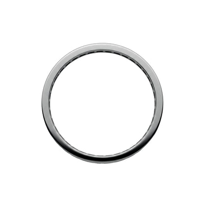 Art Deco Sapphire Platinum Eternity Band Ring