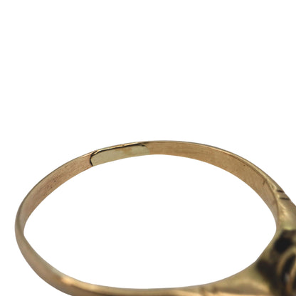 Art Deco Diamond Platinum Yellow Gold Daisy Ring