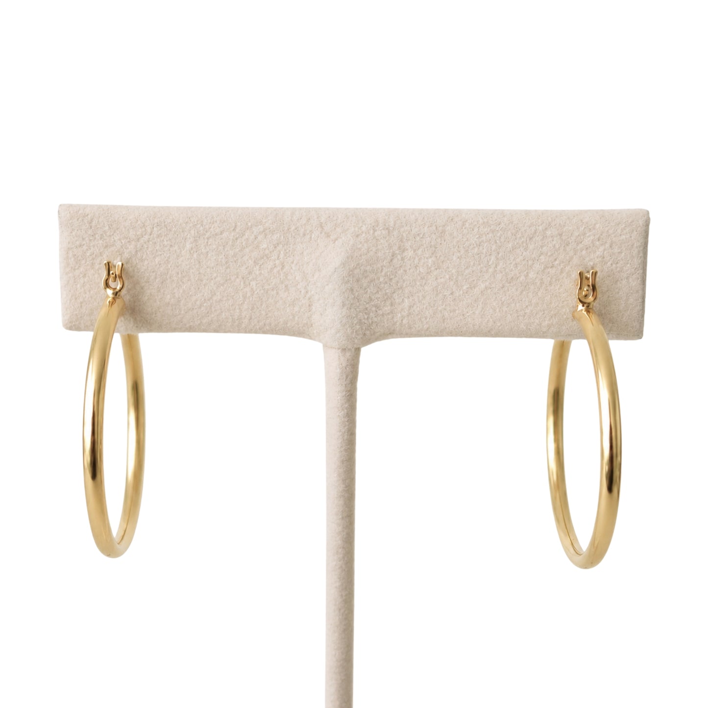 Vintage 14k Yellow Gold Hoop Earrings