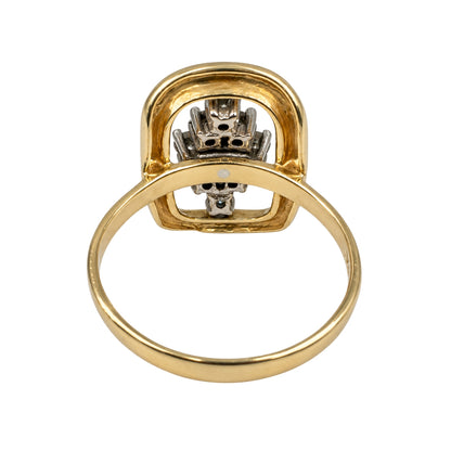 Vintage Diamond 14k Gold Openwork Ring
