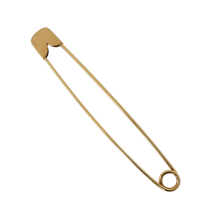 Vintage Cartier New York 18k Gold Large Safety Pin